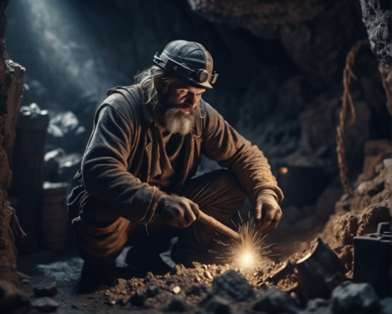 a-medieval-miner-laboring-in-a-dimly-lit-mine-ultra-realisticcanon-5d-mark-real-textura-cloth-r-773622194