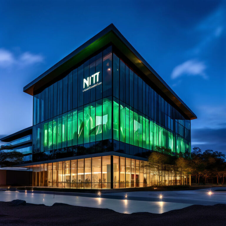 nt-minerals-headquarters-shines-under-the-evening-sky-windows-reflecting-the-companys-logo-now-ill